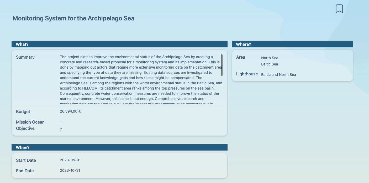 Project details